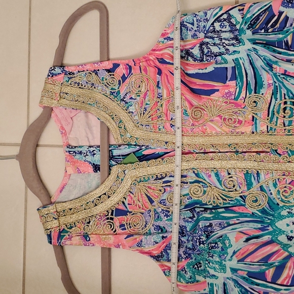 Lilly Pulitzer Carlotta Stretch Shift Dress - Picture 9 of 11